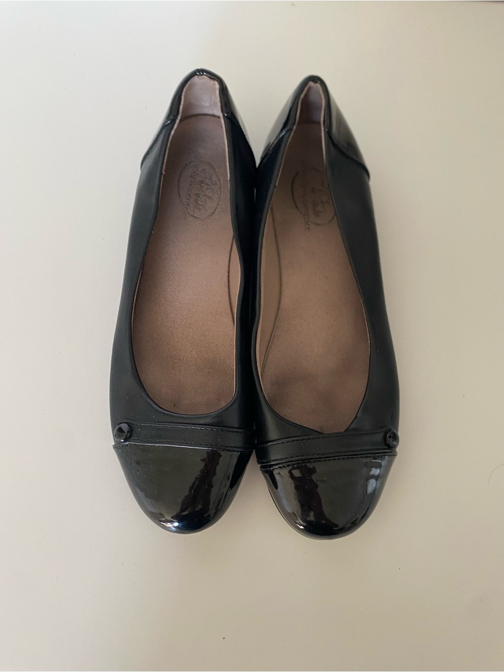 LifeStride Women’s Alchemy Ballet Flats Size 8 Minimalist Business Casual Preppy